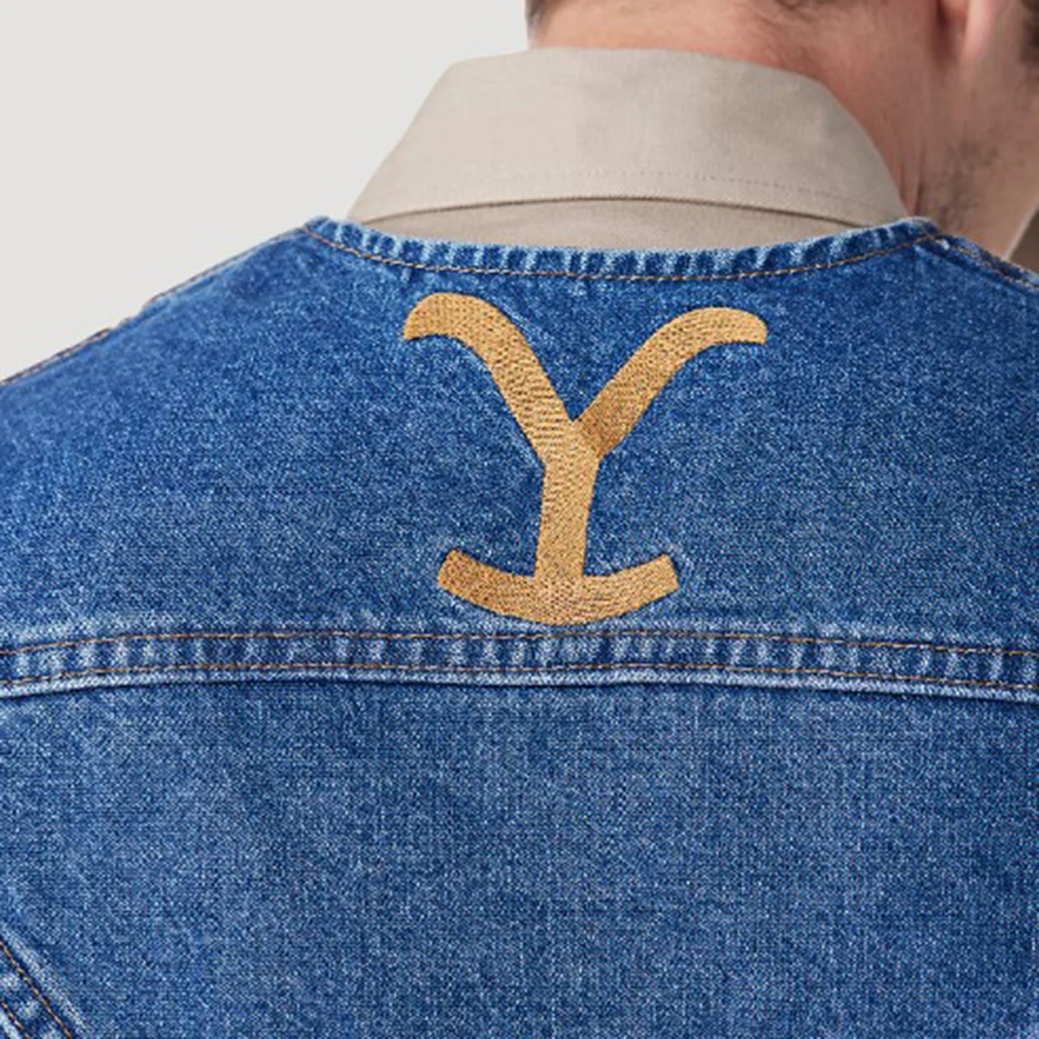 Wrangler Denim Yellowstone Vest 6 Wrangler Denim Yellowstone Vest - Image 4