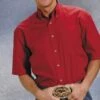 ROPER Karman Western Apparel Solid Red Short Sleeve 2 ROPER Karman Western Apparel Solid Red Short Sleeve -Western Cowboy Equipment Screenshot2023 03 31145058