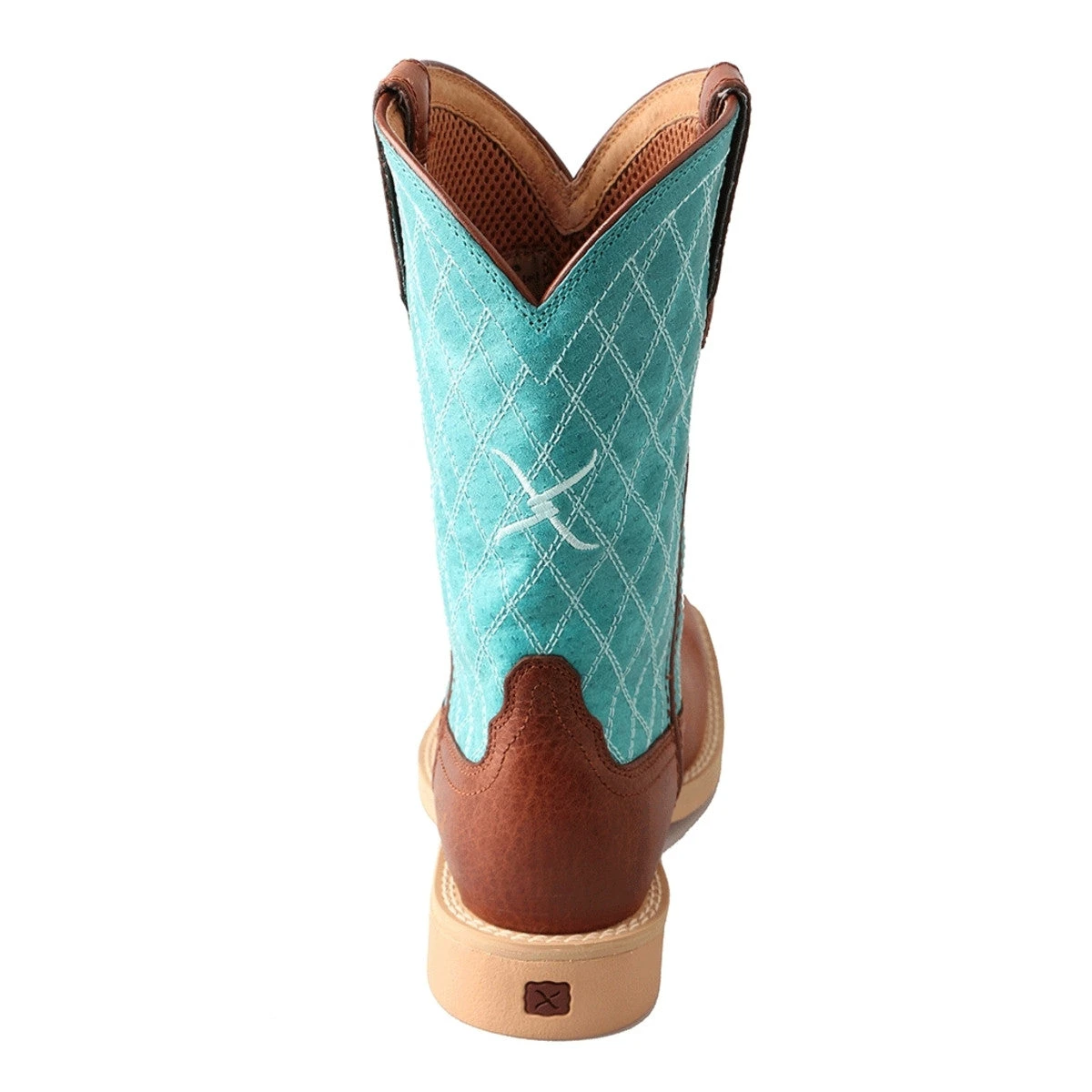 Twisted X Kids Brown/Turquoise Boot 7 Twisted X Kids Brown/Turquoise Boot - Image 5