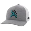 Hooey Golf Grey & White Youth Cap -Western Cowboy Equipment YouthGolf 1