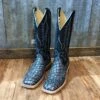 Anderson Bean Blue Steel Baby Bass Boots -Western Cowboy Equipment babybassfront