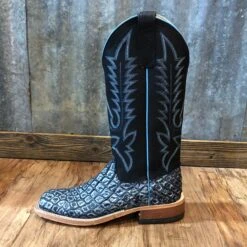 Anderson Bean Blue Steel Baby Bass Boots -Western Cowboy Equipment babybassleft