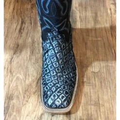 Anderson Bean Blue Steel Baby Bass Boots -Western Cowboy Equipment babybasstoe