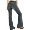 Rock & Roll Cowgirl Boot Cut Jr. Mid Rise Trouser -Western Cowboy Equipment backw