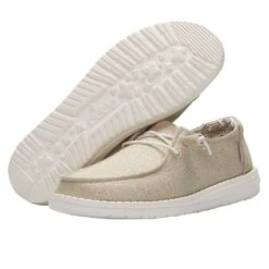 Heydude Hey Dude Wendy Sparkling Beige -Western Cowboy Equipment beige3