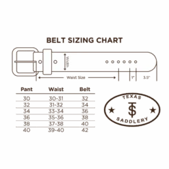 Texaas Saddlery Black Latigo Belt -Western Cowboy Equipment belt sizing chart grande ed20127d beb8 4e87 9ef7 d4d46bb59707
