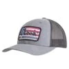 Classic Rope Company Grey Cap With Flag Logo 2 Classic Rope Company Grey Cap With Flag Logo -Western Cowboy Equipment capcr53