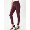 KanCan Burgundy High Rise Skinny Jean 1 KanCan Burgundy High Rise Skinny Jean -Western Cowboy Equipment kc9252bg 7