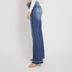 Kancan Women's Clemont High Rise Flare Jeans -Western Cowboy Equipment kc9326d 5