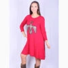 Women's Red Cheetah Thunderbird Dress -Western Cowboy Equipment ladys world 8 3 10 1 1 1