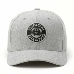 Cinch Heather Grey Flexfit Cap