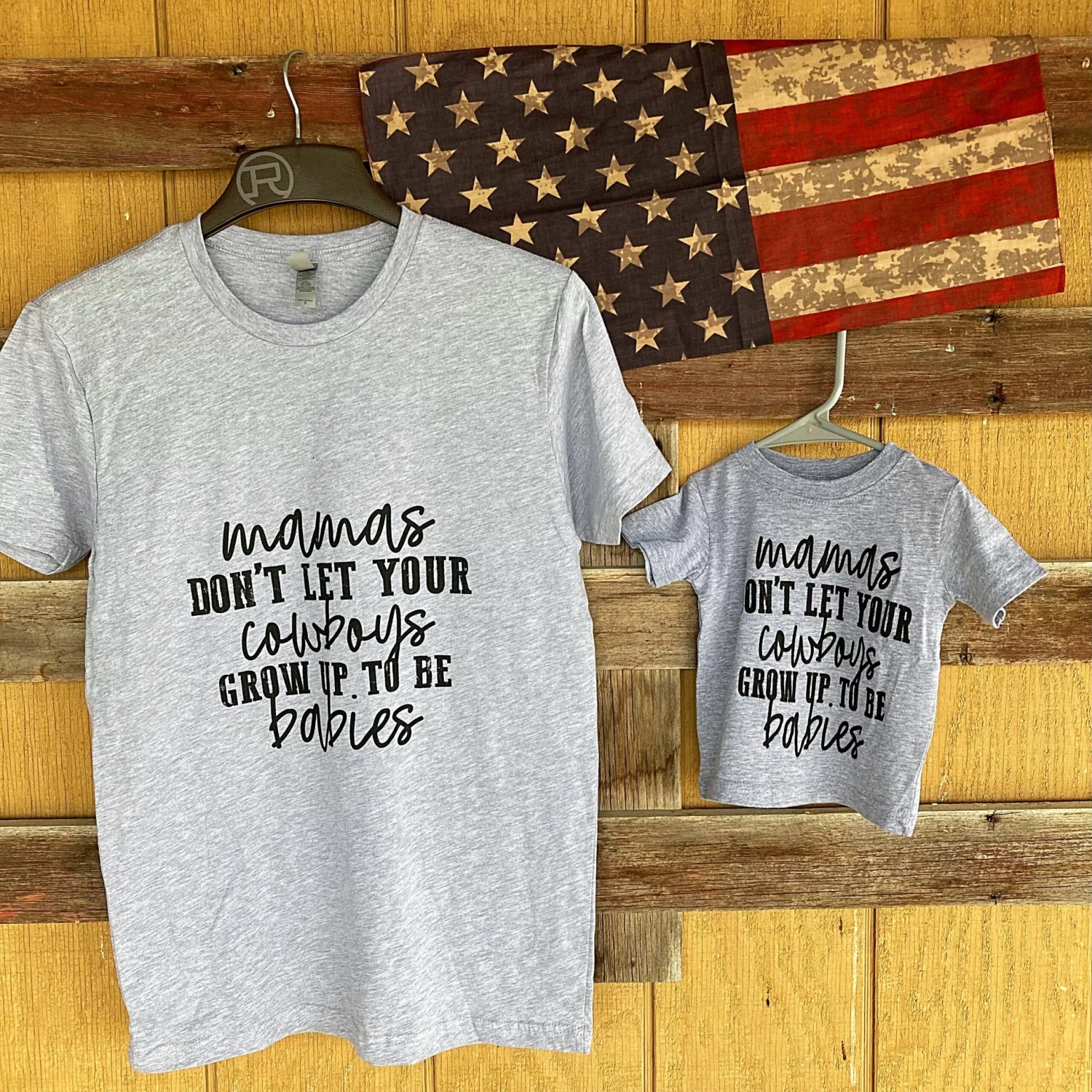 MAMA DONT LET YOUR COWBOYS TEE 4 MAMA DONT LET YOUR COWBOYS TEE - Image 2