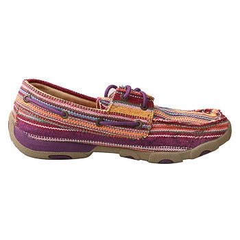 Twisted X Women's Purple Serape Canvas Shoe 4 Twisted X Women's Purple Serape Canvas Shoe - Image 2