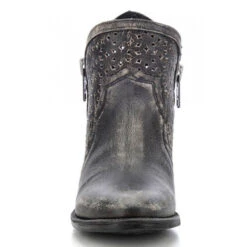 Corral Boots Corral's Circle G Brand- Black And Grey Shorty Boots -Western Cowboy Equipment q0001 3