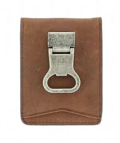 Nocona Men's Double Bi-fold Money Clip