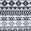 Wyoming Traders Black And White Southwest Wild Rag -Western Cowboy Equipment swbw